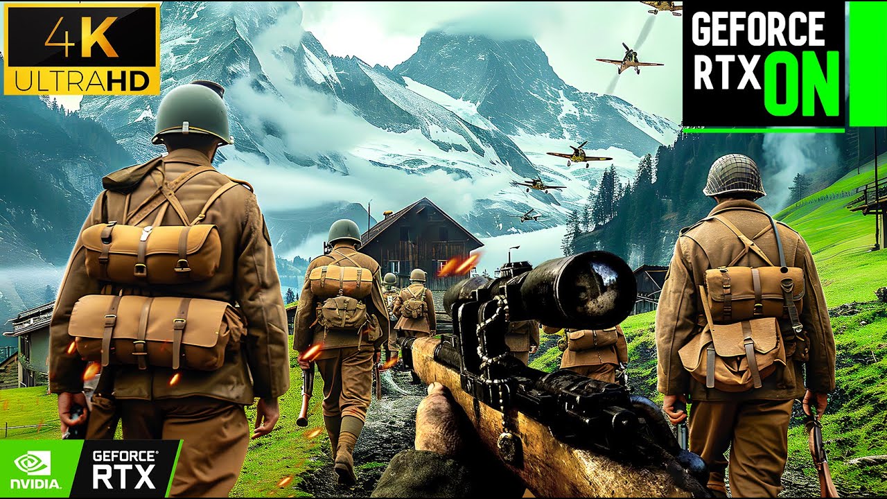 WORLD WAR II | REALISTIC ULTRA GRAPHICS GAMEPLAY COD WW2 4K60FPS - YouTube