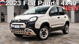 NEW 2023 Fiat Panda 4x4 4x40° - REVEALED Driving, exterior&amp;interior