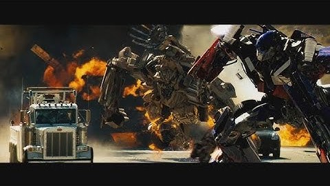 Transformers (2007) - Prime Vs BoneCrusher And Final battle Only Action