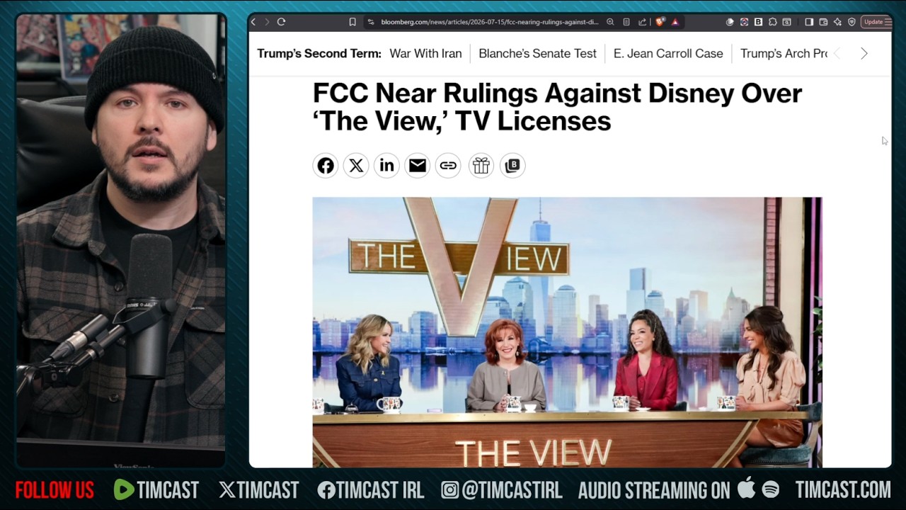 Trump FCC To NUKE ABC’s The View, Liberals FURIOUS over License Review | Tim Pool Trump FCC To NUKE ABC’s The View, Liberals FURIOUS over License Review | Tim Pool