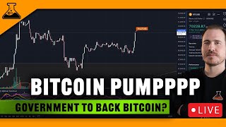 Bitcoin & Crypto PUMP to 70k!  Washout Crash Still In Store? (US GOV To Back BTC!?)