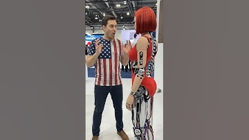 Testing the Latest Girlfriend Robot: My Eye-Opening Experience 🤖✨ #innovation #expo2025 #robotics