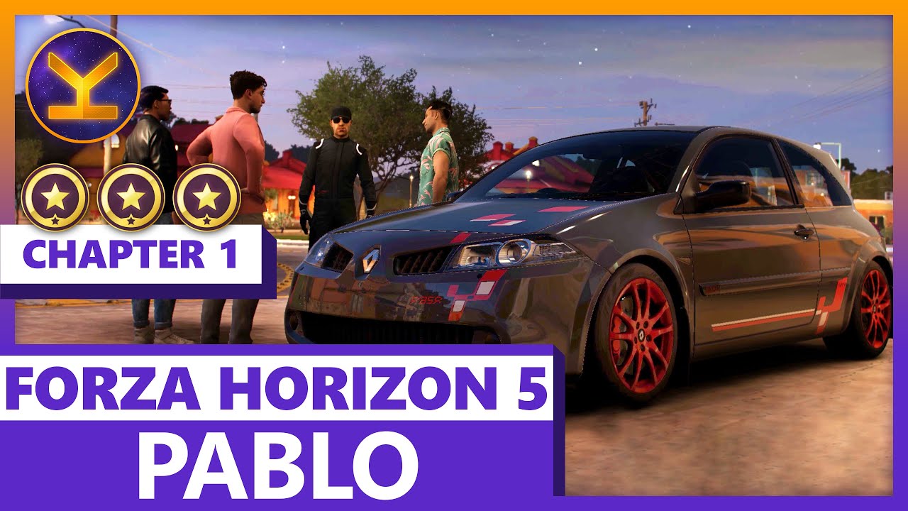 Forza Horizon 5 - Born Fast - Chapter 1 ★★★ 3 Stars - Pablo