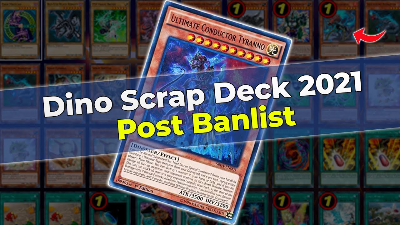 Dino Deck 2021 Profile Scrap Engine Yugioh Top Decks 🔥 Post Banlist July