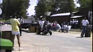 geo 3 cylinder garden tractor puller - john deere 317 in 1992