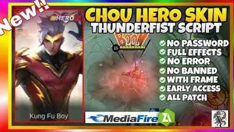 (All Language) Chou Hero Script // Thunderfist (Read Description)