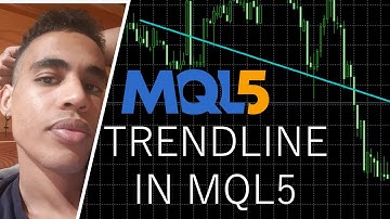 CREATE A TRENDLINE IN MQL5!! - METATRADER 5