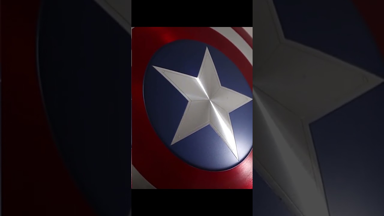 1:1 57cm Full Metal CATTOYS Captain USA Shield Replica&amp;Prop Perfect Version movie props 