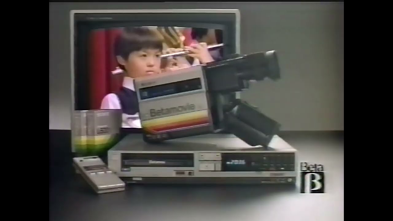 ソニー ベータムービーBMC-100 CM 1983年 - YouTube
