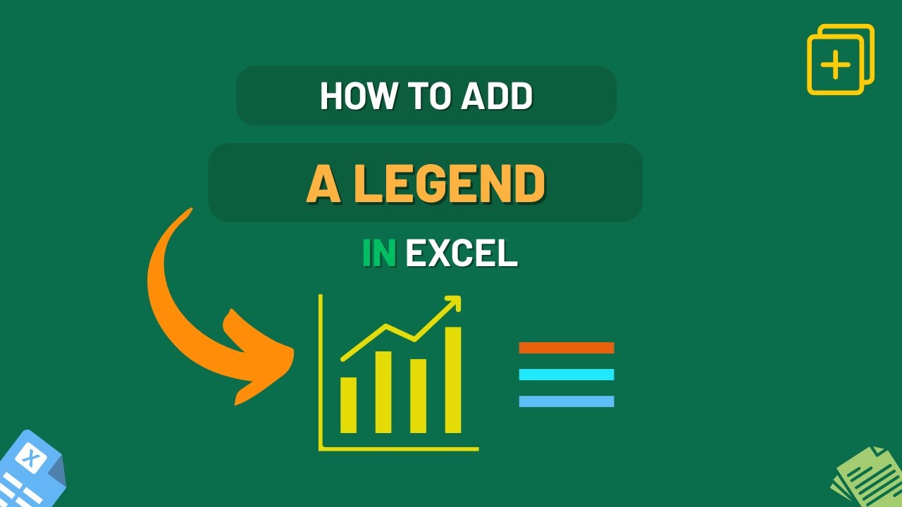 How to Add a Legend in Excel Chart - YouTube