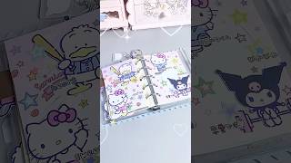 DIY Sanrio Journal . #journalwithgie #funny #sticker #diy #sanrio #kuromi