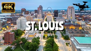 St. Louis, Missouri In 4K By Drone - Amazing View Of New St. Louis, Missouri 