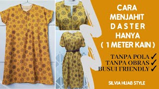 DIY Home Wear | Cara Membuat Home Dress #daster #homedress