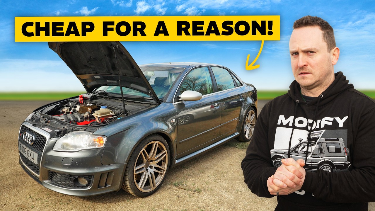 I Bought A 450hp Audi RS4 For £7000!