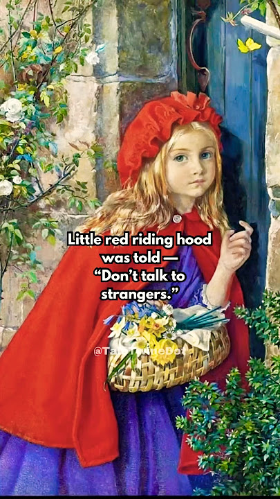 Kisah nyata Little Red Riding Hood 🥀-#sejarah #seni #dongeng #LittleRedRidingHook #serigala