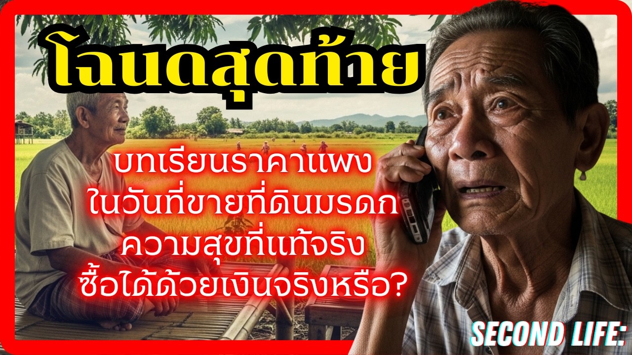 รอยน้ำตาบนโฉนดสุดท้าย: แลกด้วยเงินล้านและความโดดเดี่ยว