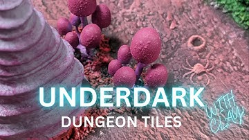 Clay Dungeon Tiles: Underdark Edition!