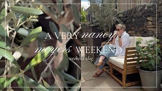 A Nancy Meyers Weekend at Home 🪴 | Ice Cream Making & DIYs 🍨🪜 | Weekend Vlog | Ellenor Marie Griffin