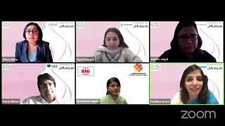 Webinar on Women in Renewable Energy Sector