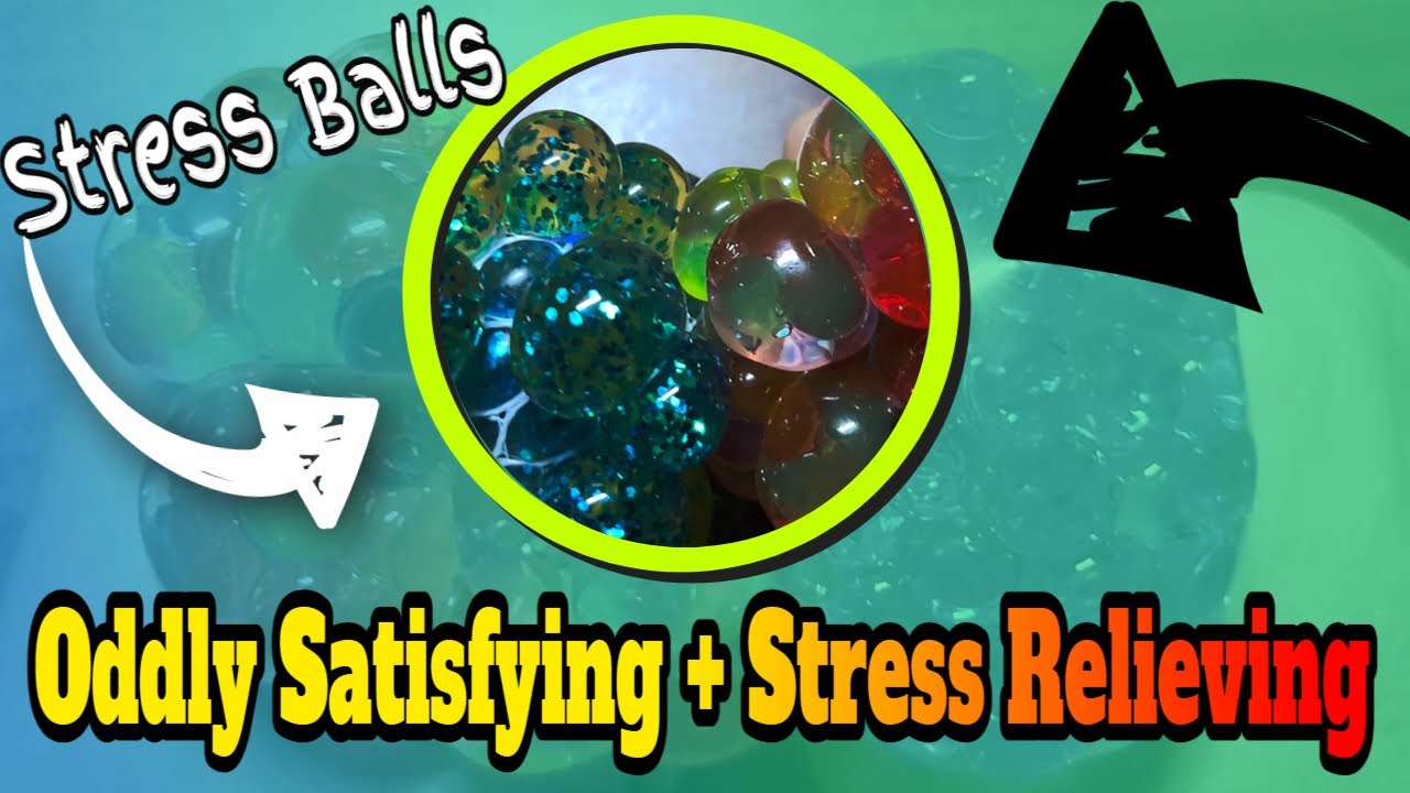 Stress Balls| Oddly Satisfying + Stress Relieving - YouTube