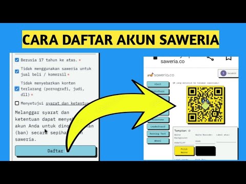 Cara  Mudah membuat akun saweria 2023 Tanpa Aplikasi