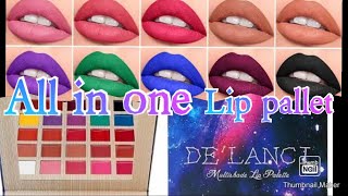 All in one lip pallet tamil review/Unboxing de lanci lip pallet by Style with VIJI 245 views 1 year ago 5 minutes, 2 seconds
