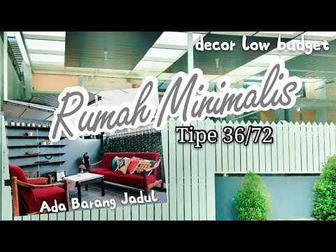 HOME TOUR INDONESIA 2022 RUMAH MINIMALIS TIPE 36 72 