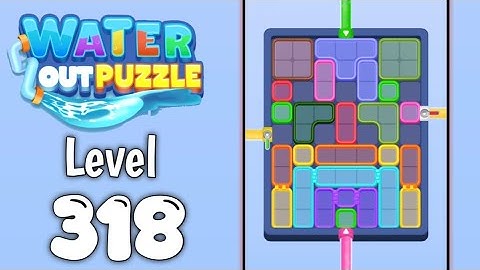 Water Out Puzzle Level 318 Walkthrough
