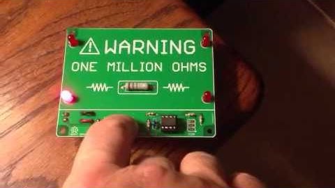 "One Million Ohms" Microcontroller Project Kit