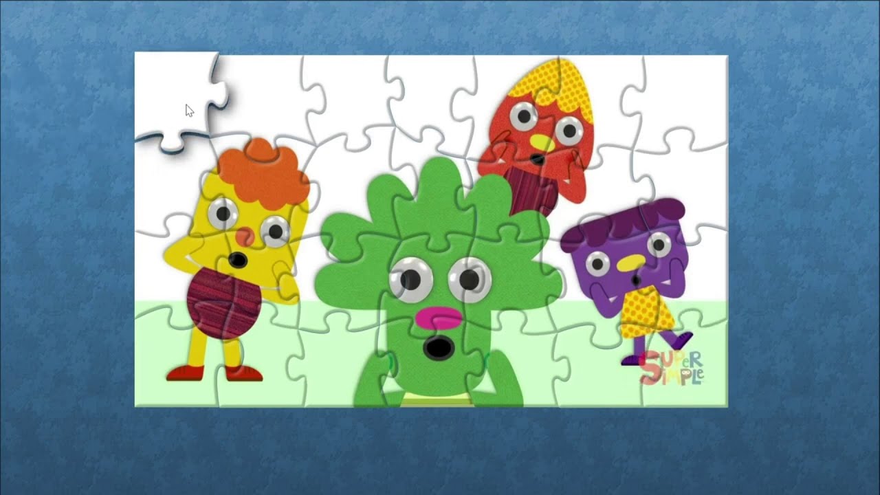 Best Jigsaw This Is A Happy Face Noodle & Pals Super Simple Songs ...
