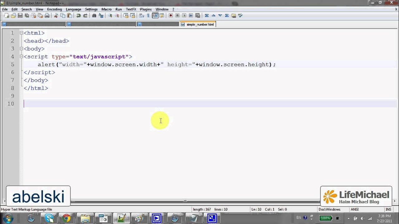 The Screen Object - YouTube