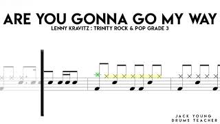 Are You Gonna Go My Way   Trinity Rock \u0026 Pop Drums Grade 3 (OLD)