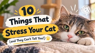 10 Things That Stress Your Cat — Without You Even Realizing It! 🐱