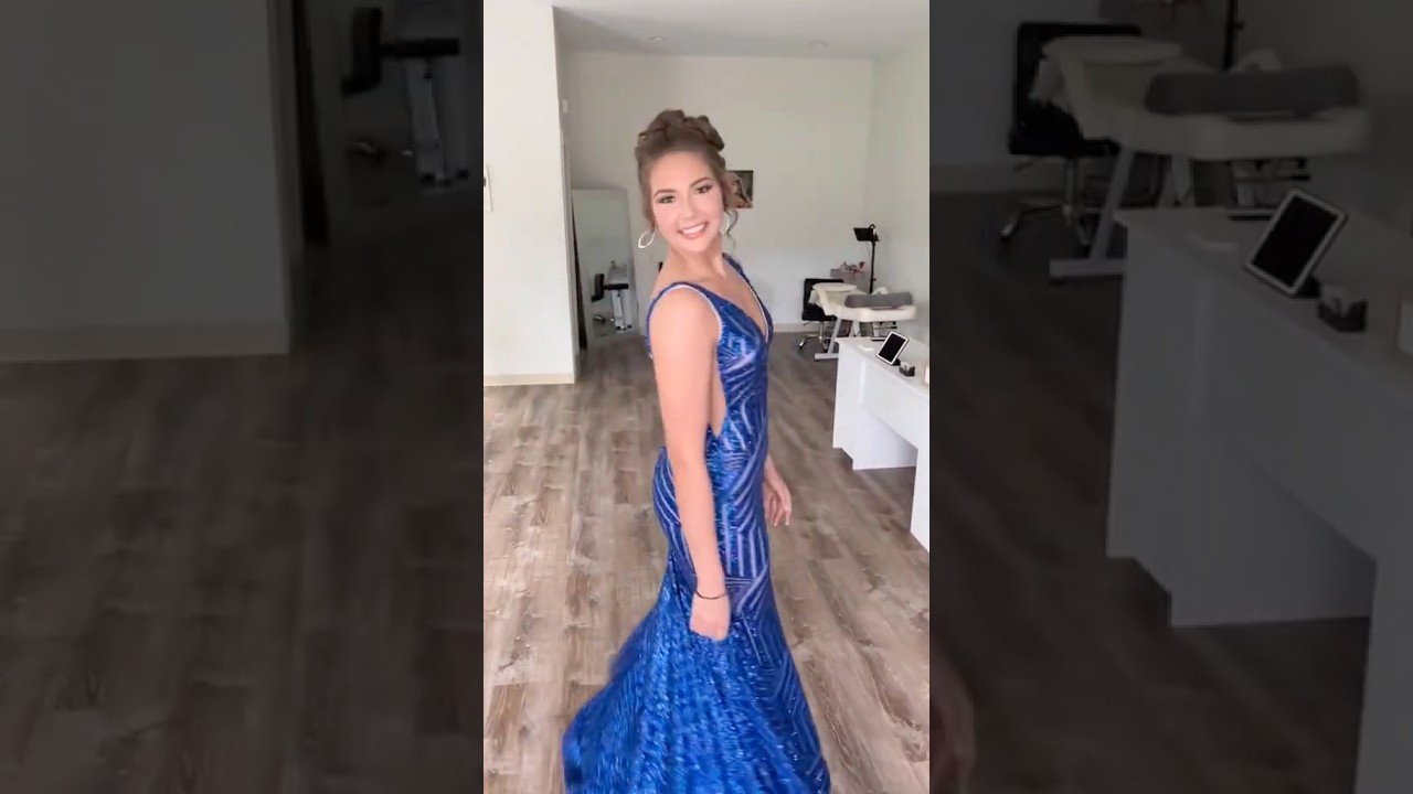 Prom Hair & Makeup Before & After 