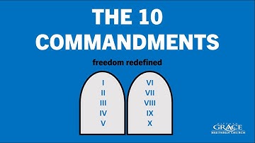 The 4th Commandment - THE 10 COMMANDMENTS: FREEDOM REDEFINED (Pastor Clark Genet) - 06/26/22