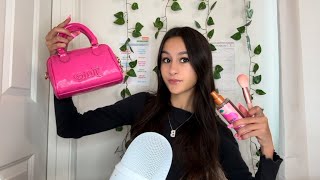 ASMR| You sit next to the girl in class that GOSSIPS and has EVERYTHING in her bag