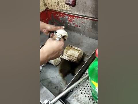 fuel filter cleaning - YouTube