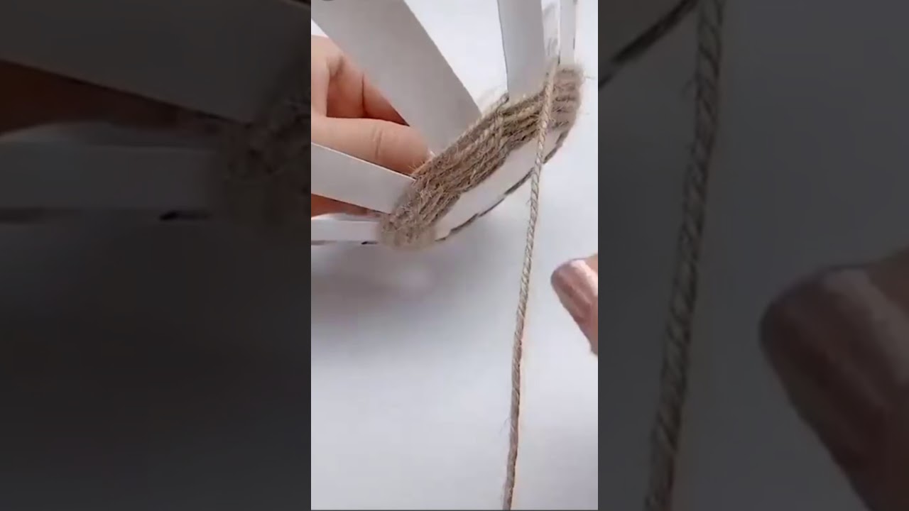 Easy flower vase using paper cup - YouTube