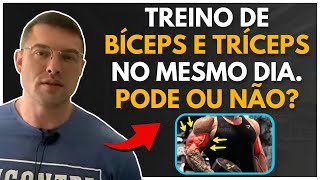 POSSO TREINAR BÍCEPS E TRÍCEPS NO MESMO DIA | Muzy Explica