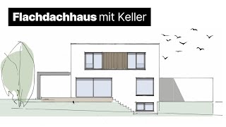Modernes Flachdachhaus Mit Keller Grundriss-Show Ep. 132