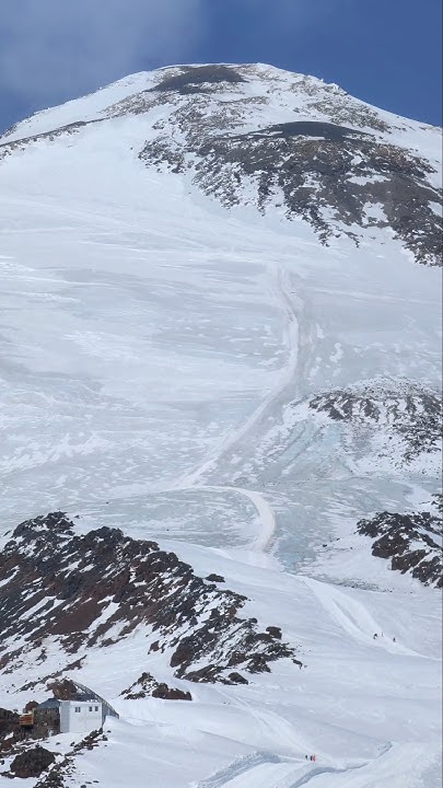 Восточная вершина Эльбруса #mountains #elbrus - YouTube