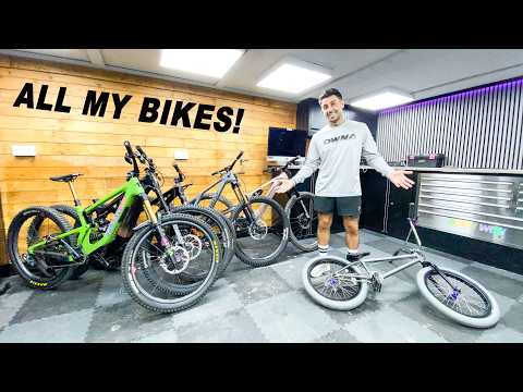 DREAM MTB COLLECTION -  Full Garage Tour!