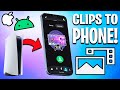 How To Record and Upload PS5 Clips to iPhone/Android PS App! (NO USB)(NO COMPUTER)