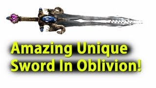 Oblivion -- The Best Unique Weapon in the Game