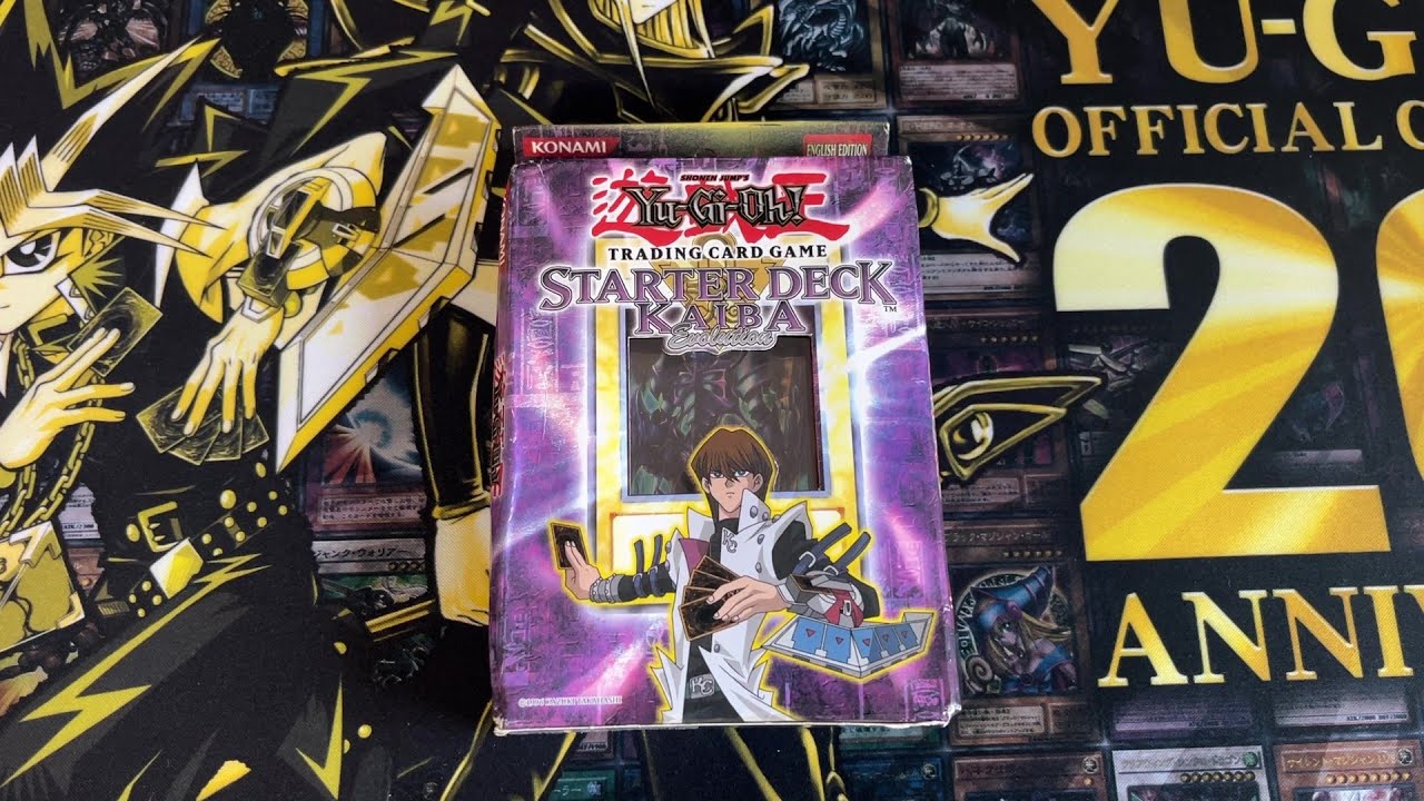 Yugioh Kaiba Evolution Starter Deck Opening