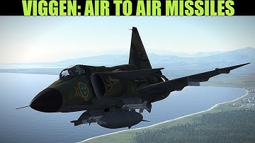 AJS37 Viggen: Air To Air Missiles Tutorial | DCS WORLD