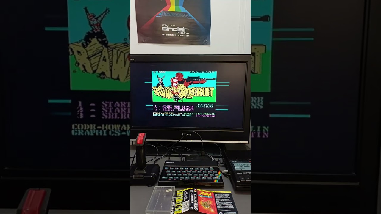 ZX Spectrum Music - Raw Recruit on REAL 48K Hardware! - YouTube