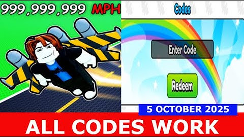 *ALLE CODES* [🎉EVENEMENT] Vlieg met een jetpack 🚀 ROBLOX | 5 OKTOBER 2025