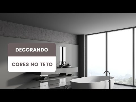 Como decorar com cores no teto