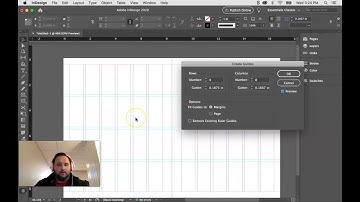 Creating rows with horizontal guides – InDesign